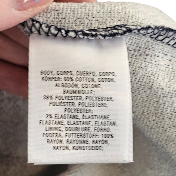 Maeve Anthropologie Blue White Stripe Long Sleeve Dress Sz XS - Picture 9 of 10